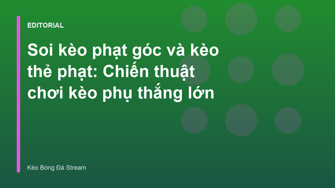Người chơi đang phân tích chiến thuật soi kèo phạt góc